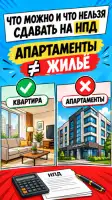 Что можно и что нельзя сдавать на НПД: разбор за 60 секунд