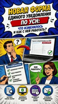Новая форма единого уведомления по УСН: что изменилось и как с ней работать?