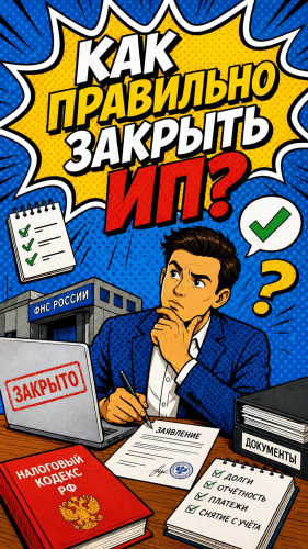 Как правильно закрыть ИП?
